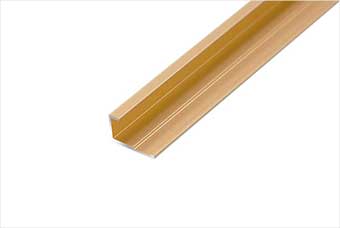 龙岩航空纤维墙咔铝合金边条（钛金氧化）