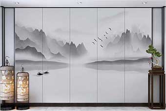 龙岩森佰汇航空纤维（山水画系列）