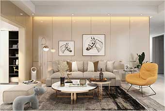 龙岩客厅空间案例