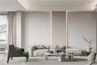 龙岩客厅空间案例